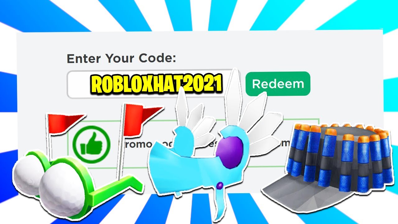 ALL ROBLOX DECEMBER PROMO CODES ON ROBLOX 2021!