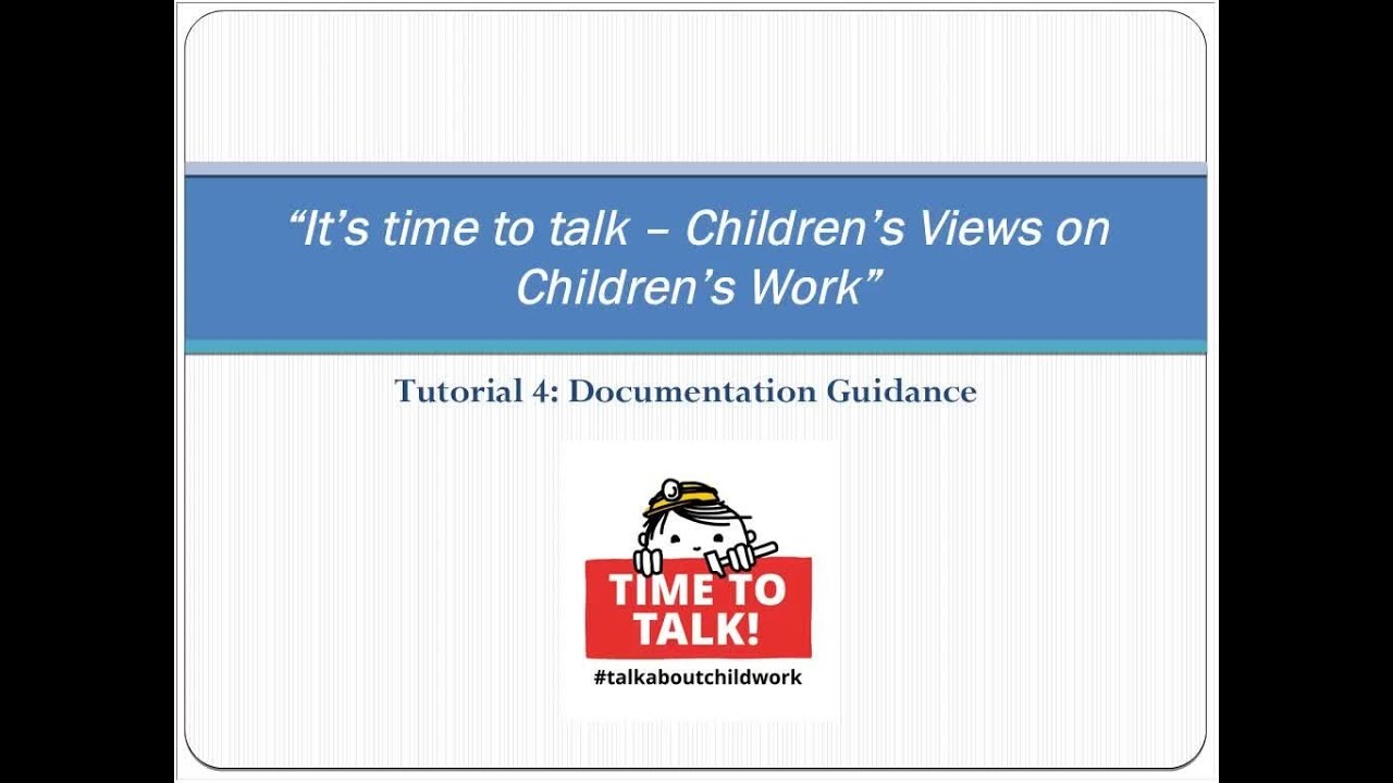 Tutorial 4: Documentation Guidance