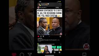 Women sent to jail for 3 day for trying to leak the Rico case #ricocase