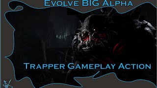 Evolve Alpha Gameplay - Trapper Class