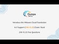 Introduce the VMware Cloud Foundation 9.0 Support (2V0-15.25) Exam: Read 2V0-15.25 Free Questions