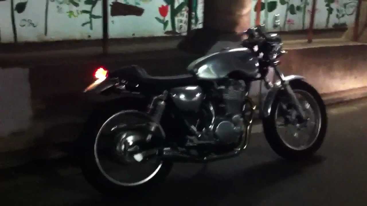 SR400 マフラー音 (スーパーセンシティブマフラー) Sym'z Craft