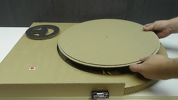 How to make a track car with magnets Desktop Game from Cardboard