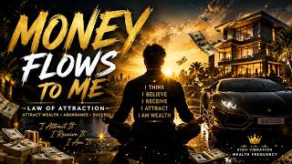 MONEY FLOWS TO ME 💸 | Law of Attraction Wealth Frequency Song ✨#money #success #song