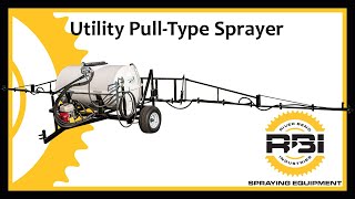 ATV Pull Type Sprayer - 200 Gallon - 30' Breakaway Booms - Manual Control