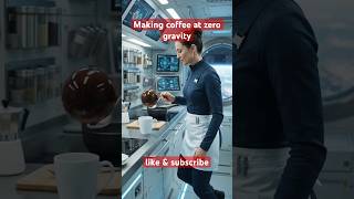 coffee at zero gravity #moon #mars #zerogravity #coffee #cooking