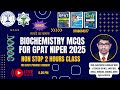 GPAT 2025||BIOCHEMISTRY||MCQS|| NUCLIC ACIDS||DNA||RNA||REPLICATION||GPAT||NIPER||DI||PHARMACY