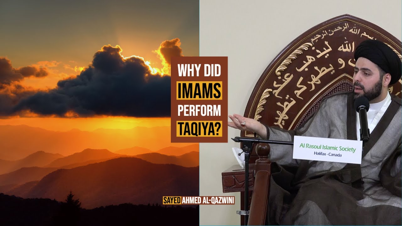 ⁣Why Did Imams Perform Taqiya? - Sayed Ahmed Al-Qazwini