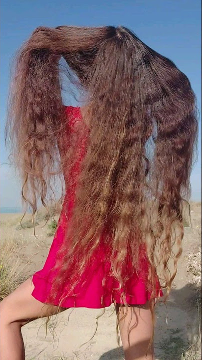 Hair play #longhair #hair #mermaid #shorts #short #youtubeshorts #shortsvideo #fun #girl #sea #beach
