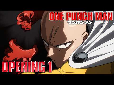 One Punch Man | Opening 1 - THE HERO !! | 4K Creditless - YouTube