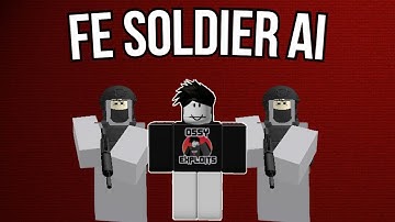 [FE] ROBLOX Soldier AI (FREE Hats,Flings) | Script Showcase