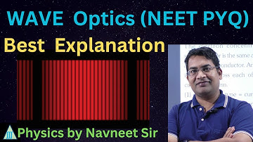 A parallel beam of light of wavelength is incident normally on a narrow slit. A diffraction ......