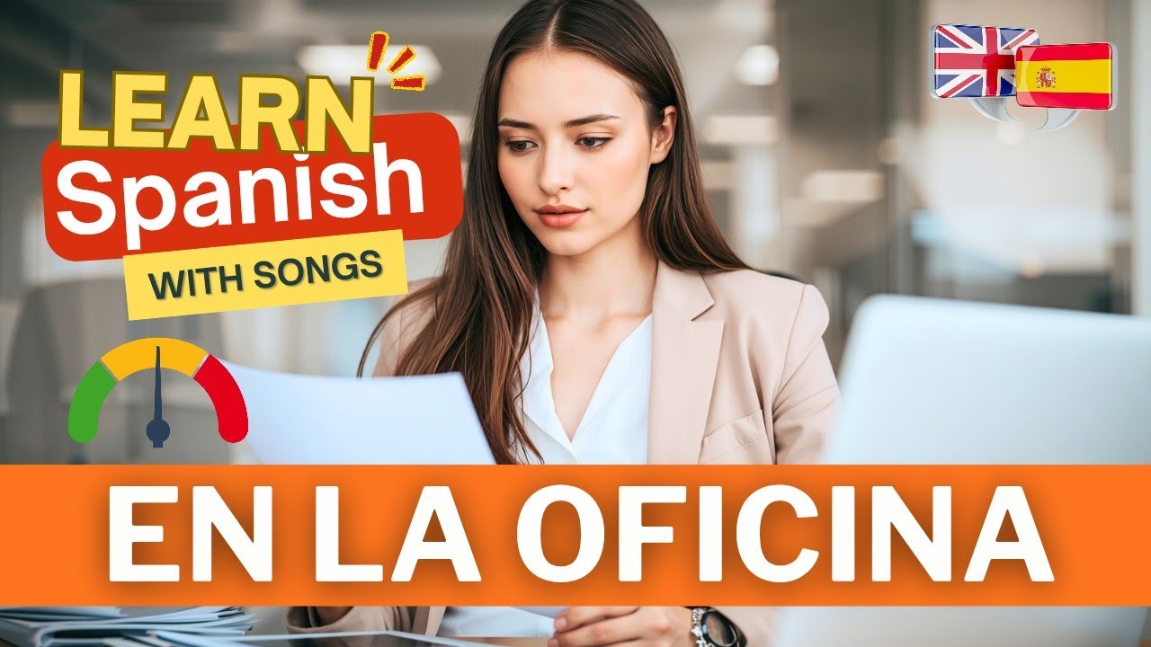 Sound More FLUENT in Spanish with This Office & Workday Song 🇪🇸🎶
