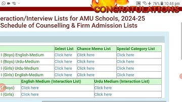 AMU First class result declared l AMU 1st class result out 2024 2025