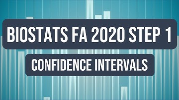 Biostatistics: Confidence Intervals | USMLE Step 1 Crash Course (FA 2020)