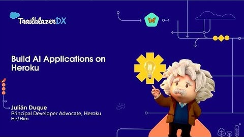 How to Build AI Applications on Heroku | TDX 