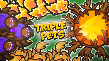 Taming.io - We Used same Triple pets and Killed Pets in taming io
