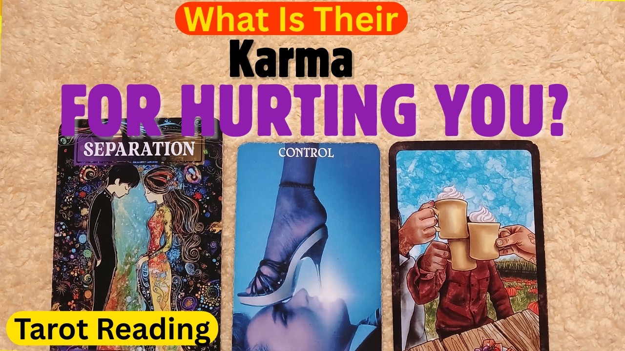 🤔What Is Their Karma For Hurting You? Tarot Pick A Card Reading #karmareading #pickapile #lovetarot
