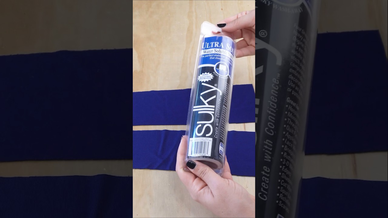 Sewing stretchy fabric tip # 2 Using water soluble stabilizer is key! #diycosplay #sewingtips #diy