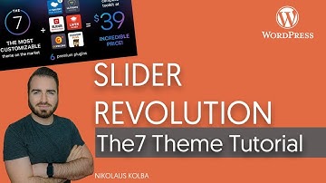#5 The7 Theme Tutorial - Slider Revolution & The7 Theme