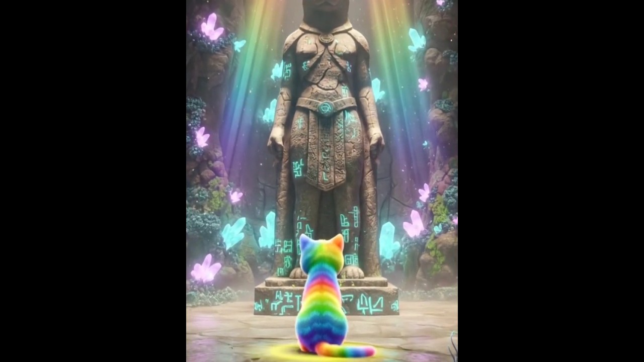 Rainbow Cat Adventures in the Forest: Legendary Hero Statue Part 8 