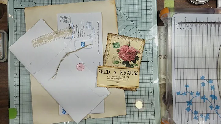 Junk Mail Envelope with Top and Side Pockets