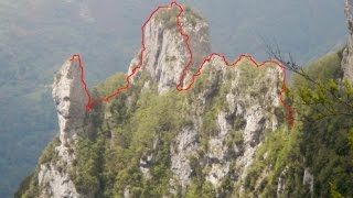 monte procinto apuane traversata in solitaria