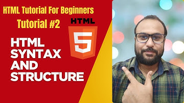 Html basic syntax and structure | Html Tutorial for Beginners in [Hindi] #programming #html #coding