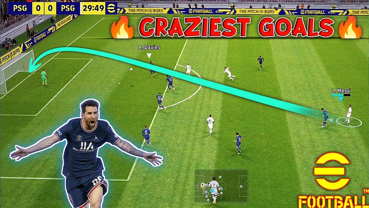 🤯 Top insane goals in efootball 2023 mobile🔥| Pes 2023 mobile - YouTube