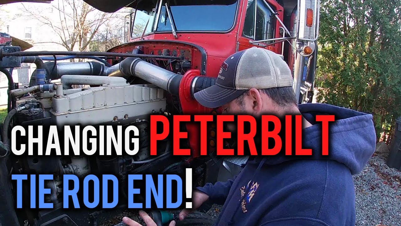 Changing A Peterbilt Tie Rod End!