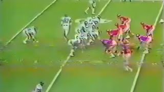1982 Week 17 (09) New York Jets @ Kansas City Chiefs - brief clip (NBC)