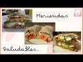 3 MERIENDAS SALUDABLES (FÁCILES Y RICAS) - Marianela COOKING