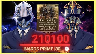 Warframe: Inaros Rework - Man IN Health - The 200k HP GAINS!