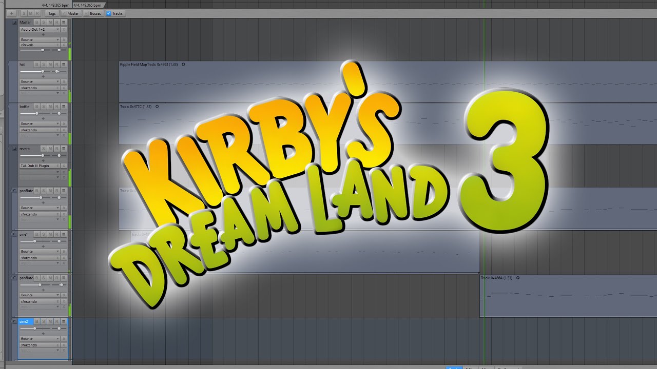 [RESTORATION] Ripple Field Map — Kirby's Dream Land 3