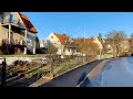 Stockholm Walks: Mälarhöjden. Pretty houses of diverse architecture and "fika". Walking tour in 4K