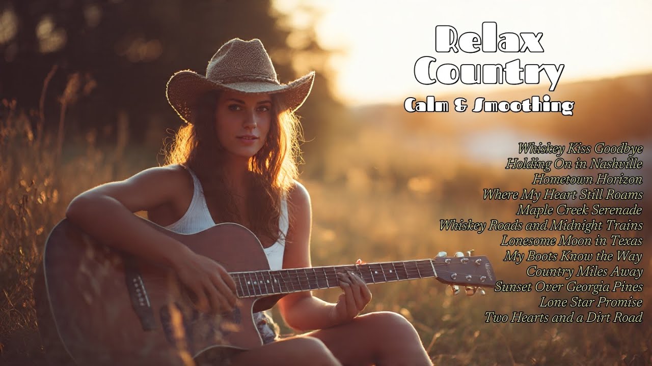 Relaxing Country Road – Guitar & Fiddle Harmony