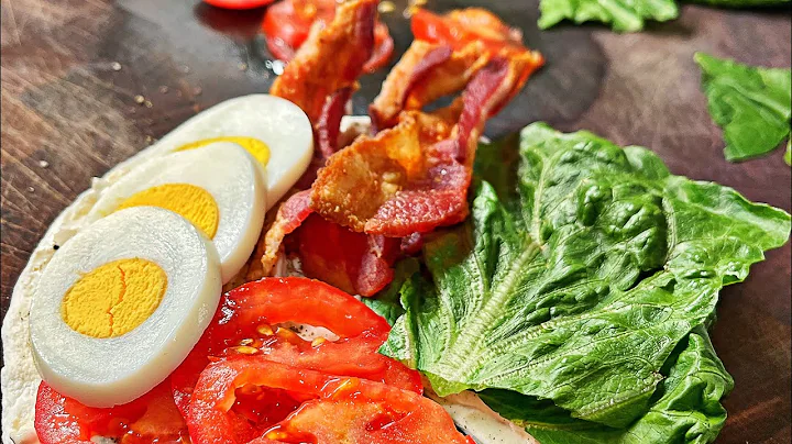 Egglife Bacon Egg Lettuce & Tomato Wrap