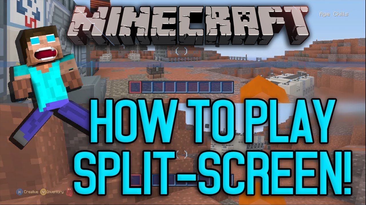 Minecraft PS3 & XBOX - Split-Screen Tutorial - YouTube