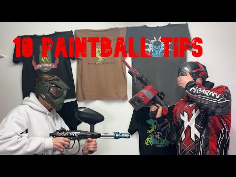 10 paintball tips for rentals/Beginners