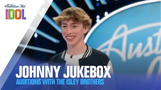 Johnny Jukebox Gets The Judges Moving With You Make Me Wanna Shout | Australian Idol
Find #AustralianIdol full episodes, highlights, and exclusive videos at https://7plus.link/AustralianIdol-yt
Instagram: https://www.instagram.com/AustralianIdol
Facebook: https://www.facebook.com/AustralianIdol
TikTok: https://www.tiktok.com/@australianidol
Twitter: https://twitter.com/AustralianIdol Johnny Jukebox Gets The Judges Moving With You Make Me Wanna Shout | Australian Idol
