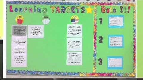 Using Learning Targets Grade 5