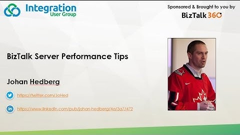 BizTalk Server Performance Tips