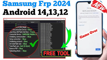 Samsung FRP Tool 2024 All Samsung FRP Bypass Android 13/14 - no adb - no *#0*# - All CUP | Free Tool