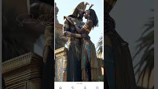 Flashy or Royalty?? #kemet #egypt #history #king #Queen