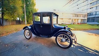 1922 Milburn Electric Model 27L Brougham + English Subtitles