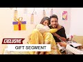 Adnan Khan & Eisha Singh open gifts from fans | Ishq Subhan Allah | Gift Segment