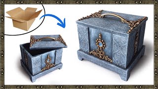 VINTAGE BOX Idea | Decorated box do it yourself