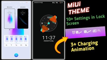 MIUI  BEST THEME | CHANGE BATTERY ICON | BEST ANIMATION | NEW MIUI THEME  | CHARGING ANIMATION |🤠