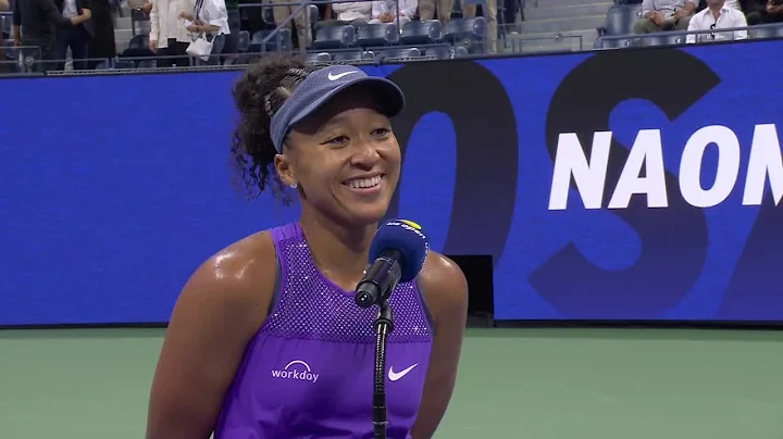 'I'm surprised I'm not crying' - Naomi Osaka reacts to advancing to semifinal | 2025 US Open