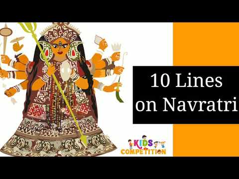 Paragraph on navratri in english image